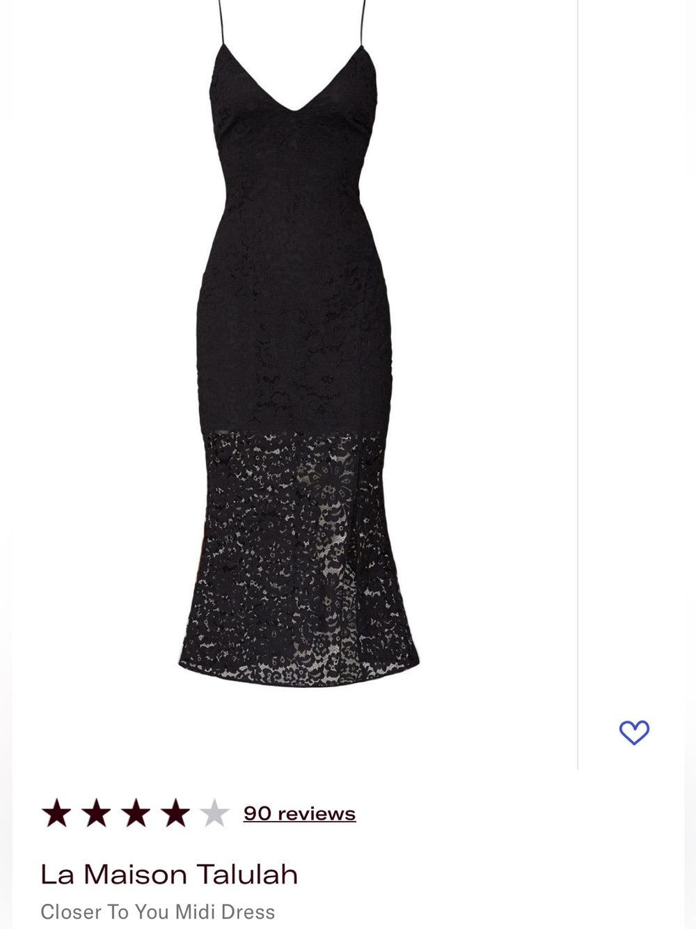 La Maison Talulah Closer To You Midi Dress